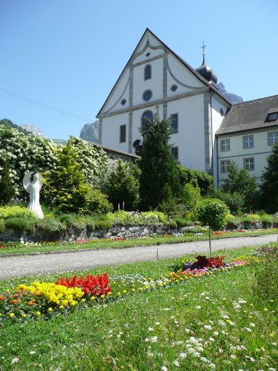 Church next to monastery, built 1730-1745