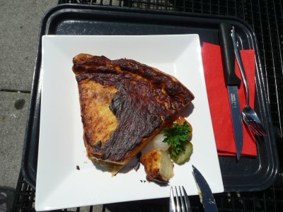 Cheese cake from monastery, one for two
