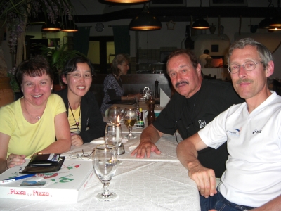 Dinner at Let's go in Buelach