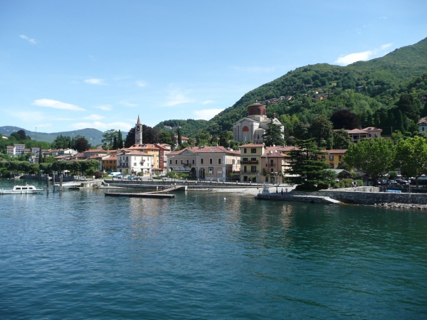 View from ferry to Laveno
