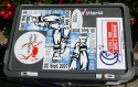stickers on carrier box
