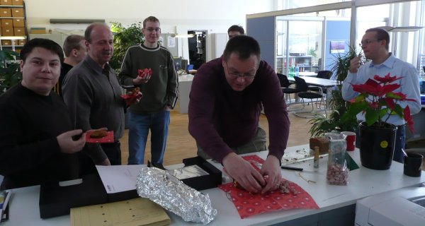 From left to right: Jan, Thomas, Urs, Sven, Gregor, Lukas, Cornel